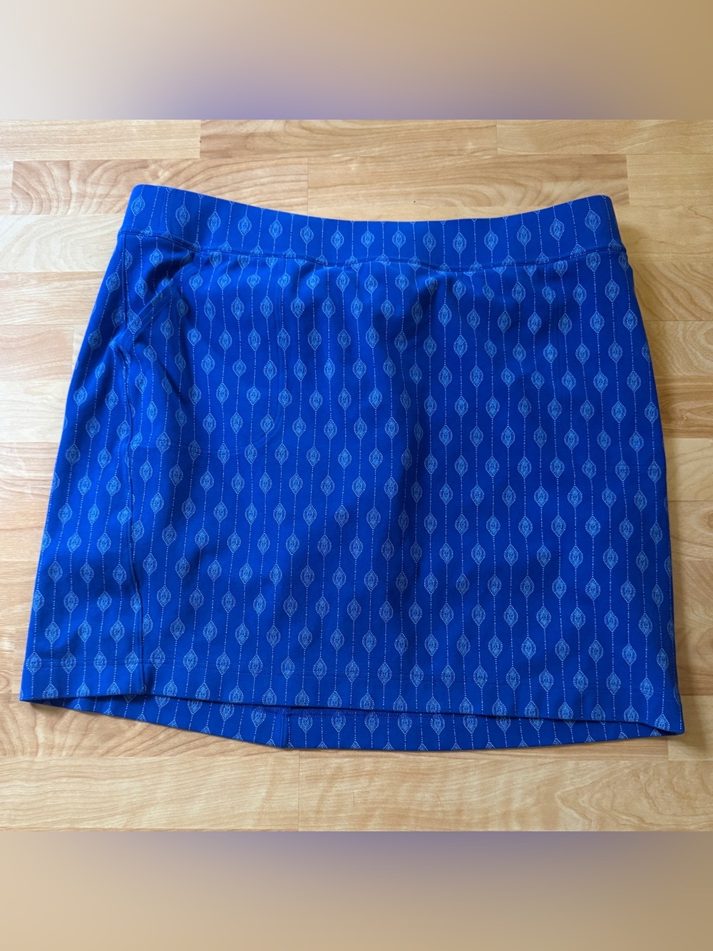 Duluth Woman’s NoGA Naturale cotton printed Blue skort size XXL